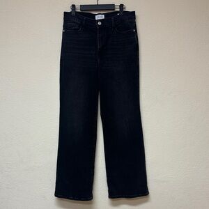 Frame Women's Black Stretchy wide leg Jeans size 29